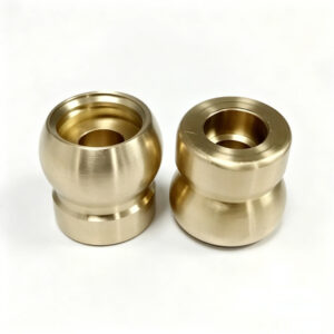 Long Lasting Polished Brass Cap Nut M6 x 12mm Hex Head Height 8mm CNC Turned - CNC Turning Service - cncmachiningmilling.com