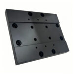 Extremely Precision 6061-T6 Aluminum Mounting Bracket With Best Black Anodized for Industrial Equipment - CNC Milling Serv...