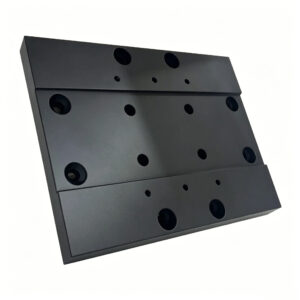 Extremely Precision 6061-T6 Aluminum Mounting Bracket With Best Black Anodized for Industrial Equipment - CNC Milling Serv...