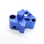 Custom Anodized Aluminum Manifold Block High Pressure Fluid Control Leak Resistant Precision Engineered - CNC Machining Se...