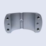 Precision Engineered Aluminum Support Bracket Matte Sandblasted Anodized Rustproof - CNC Machining Services - cncmachining...