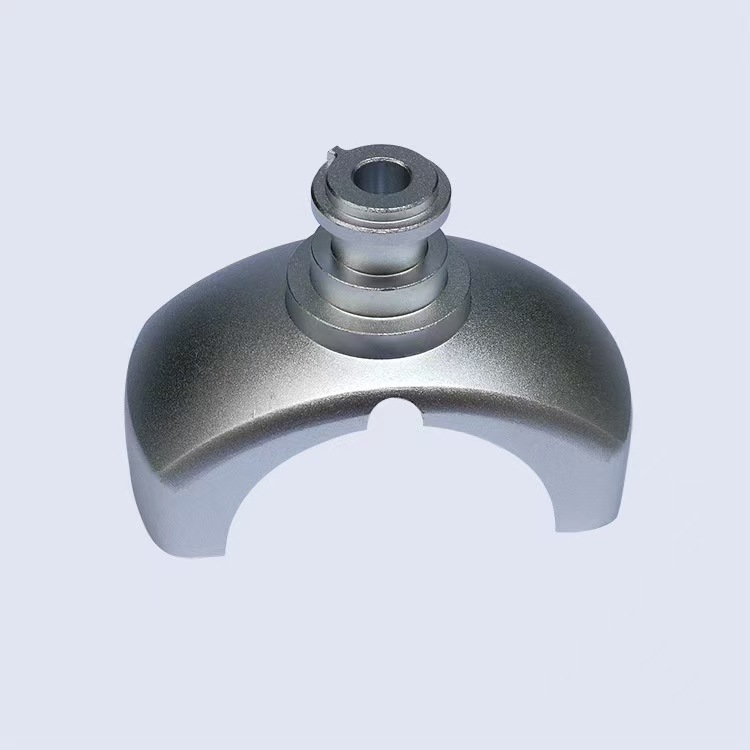 Precision Engineered Aluminum Support Bracket Matte Sandblasted Anodized Rustproof - CNC Machining Services - cncmachining...