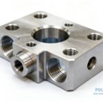 Leak Proof Manifold Block 5000 PSI Rating Reliable 316 Stainless Steel Hydraulic Valve Mounting Interface Pneumatic Contro...