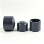 Round PVC pipe end caps plastic pipeline end cover