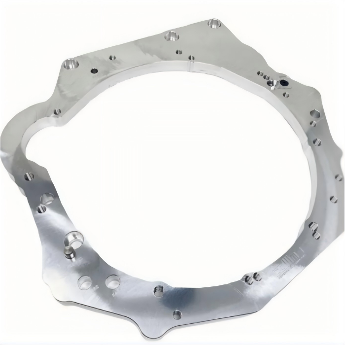 OEM Custom Superior Adapter Plate for Gearbox 9mm Thickness Aluminum Alloy Custom Offset and Step - Precision Metal Produc...