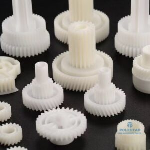 Compound Gears nylon plastic transmission components with precision teeth design for automation and motion control systems