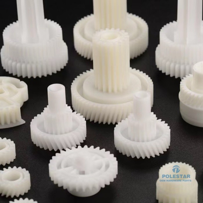 Compound Gears nylon plastic transmission components with precision teeth design for automation and motion control systems