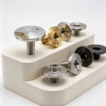 Precision standoff pin components manufactured through CNC turning for stable positioning and assembly performance