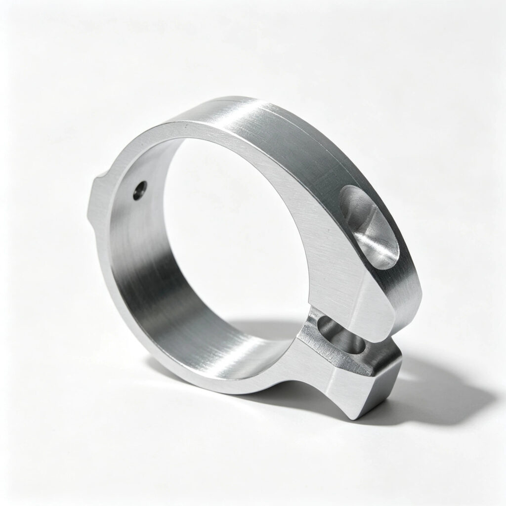 custom clamp shaft collar with precision machined bore